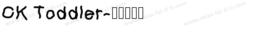 CK Toddler字体转换